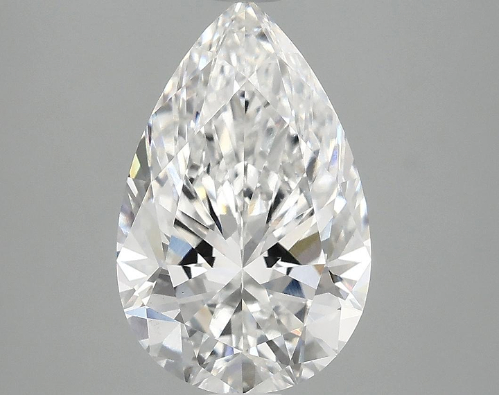 3.08 Carat Pear Shaped Ideal Cut VS1 IGI Certified Lab Grown Diamond