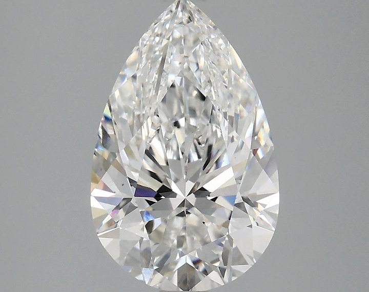 3.03 Carat Pear Shaped Ideal Cut VS2 IGI Certified Lab Grown Diamond