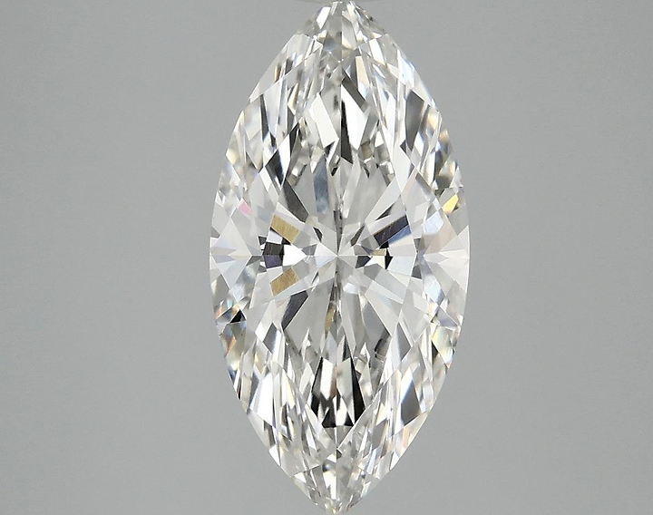 2.59 Carat Marquise Shaped Ideal Cut VVS2 IGI Certified Lab Grown Diamond
