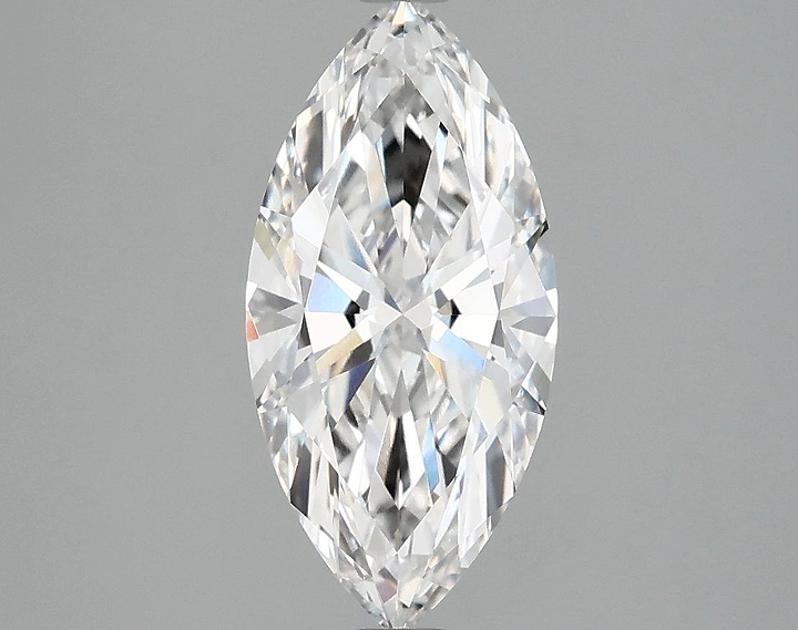 2.02 Carat Marquise Shaped Excellent Cut VVS2 IGI Certified Lab Grown Diamond