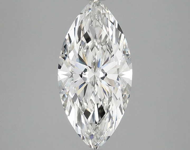 2.5 Carat Marquise Shaped Excellent Cut VS1 IGI Certified Lab Grown Diamond