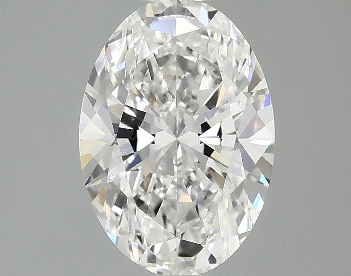 1.5 Carat Oval Shaped Ideal Cut VVS2 IGI Certified Lab Grown Diamond