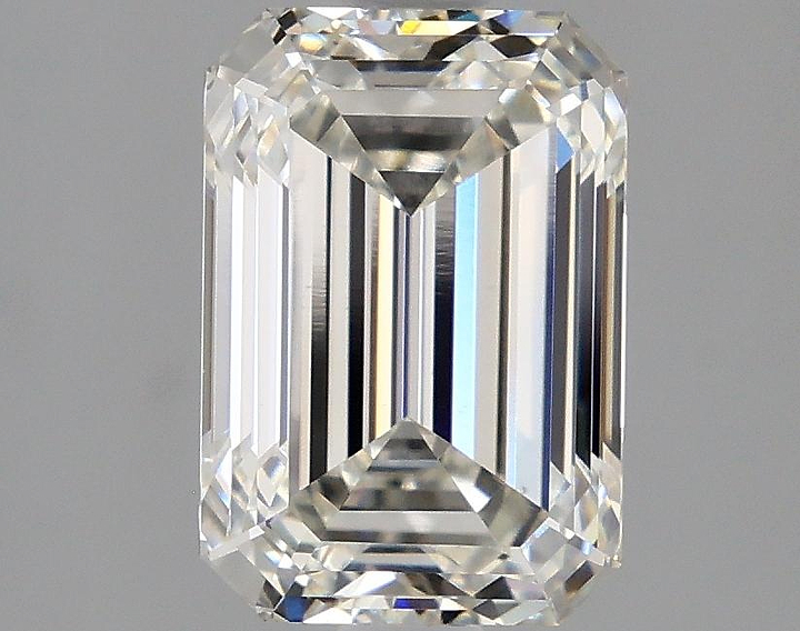 2.11 Carat Emerald Shaped Ideal Cut VS1 IGI Certified Lab Grown Diamond