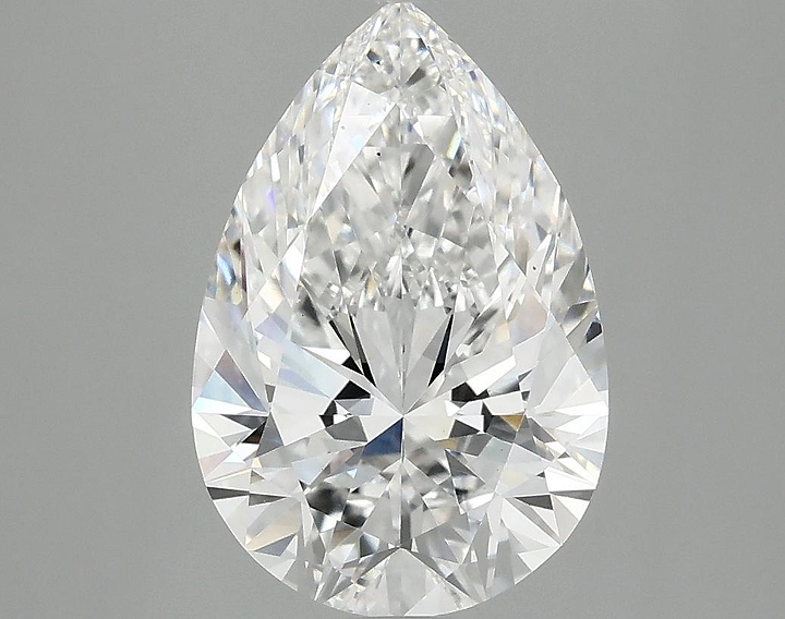 3.05 Carat Pear Shaped Excellent Cut VS1 IGI Certified Lab Grown Diamond