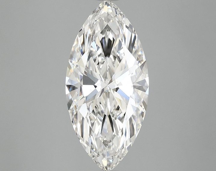 3.02 Carat Marquise Shaped Excellent Cut VS1 IGI Certified Lab Grown Diamond