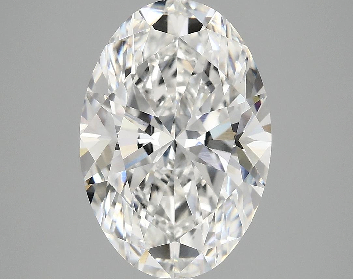 3.92 Carat Oval Shaped Ideal Cut VVS2 IGI Certified Lab Grown Diamond