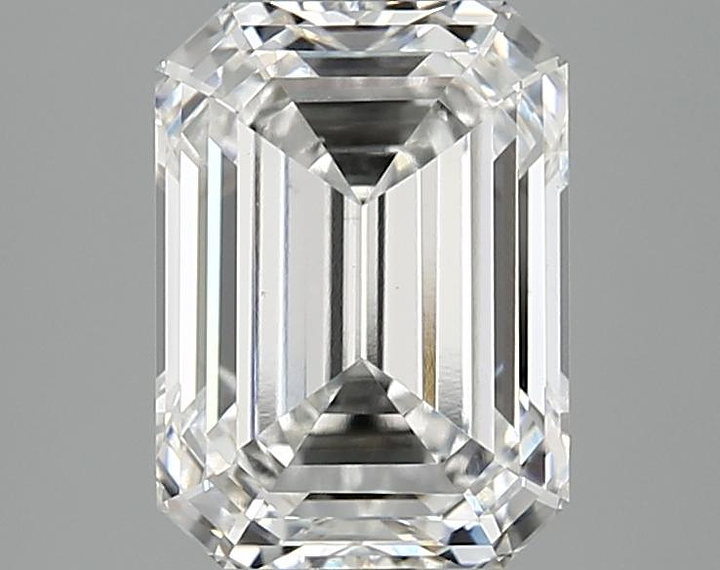 3.08 Carat Emerald Shaped Excellent Cut VS1 IGI Certified Lab Grown Diamond