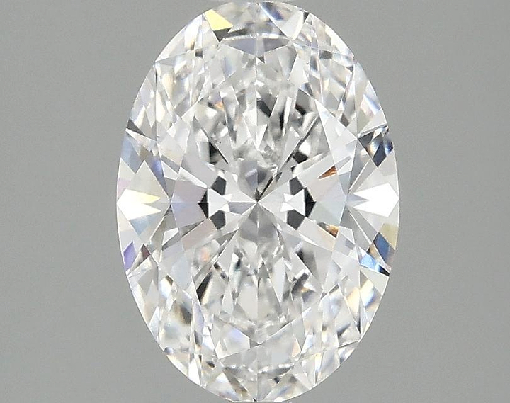 1.57 Carat Oval Shaped Ideal Cut VVS2 IGI Certified Lab Grown Diamond