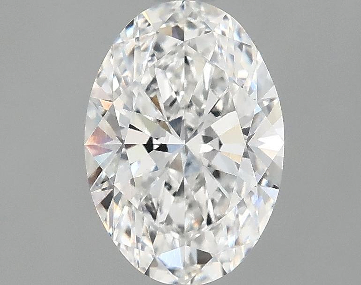 1.54 Carat Oval Shaped Ideal Cut VVS2 IGI Certified Lab Grown Diamond