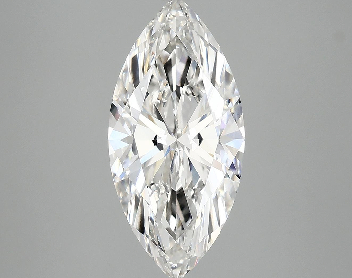 3.08 Carat Marquise Shaped Excellent Cut VVS2 IGI Certified Lab Grown Diamond