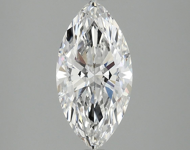 2.09 Carat Marquise Shaped Ideal Cut VS1 IGI Certified Lab Grown Diamond