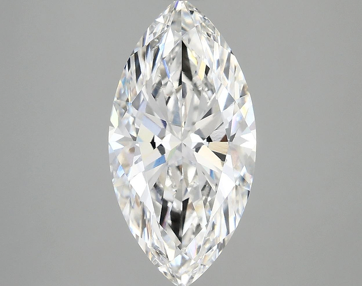 2.97 Carat Marquise Shaped Ideal Cut VVS2 IGI Certified Lab Grown Diamond