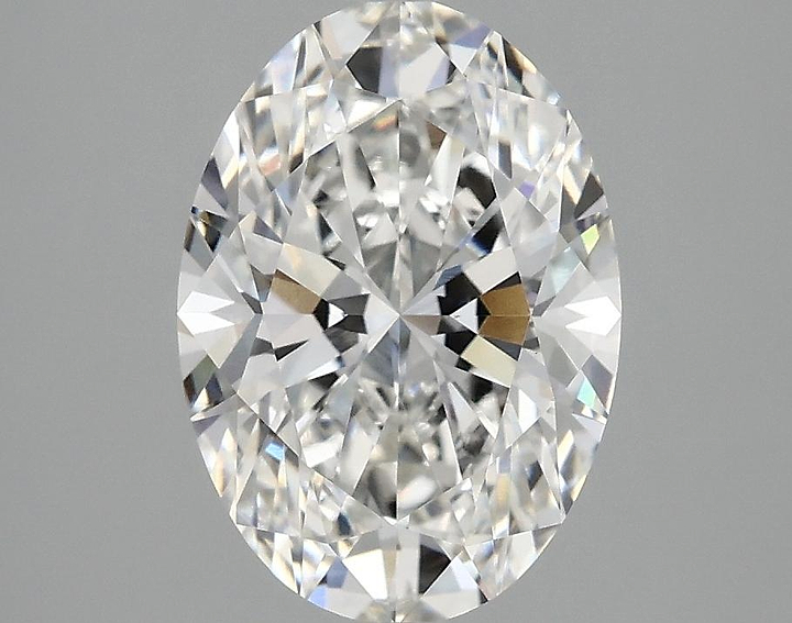 2.52 Carat Oval Shaped Ideal Cut VVS2 IGI Certified Lab Grown Diamond