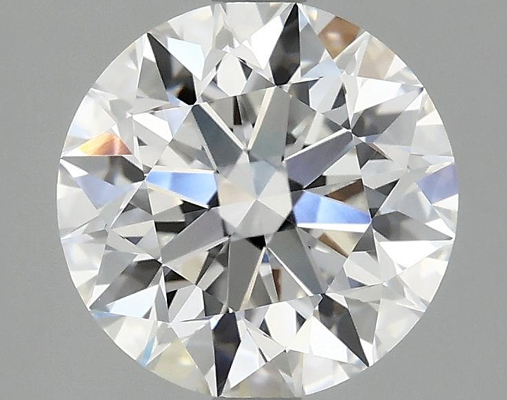 2.58 Carat Round Shaped Excellent Cut VVS2 IGI Certified Lab Grown Diamond