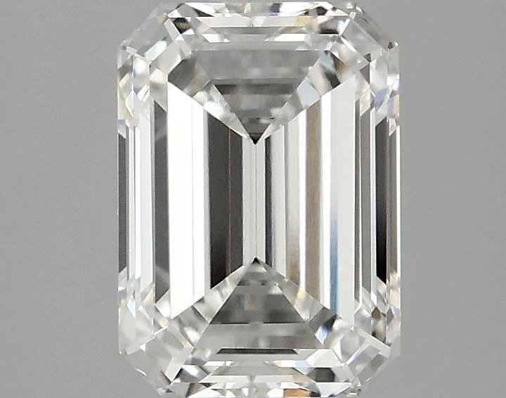 2.08 Carat Emerald Shaped Ideal Cut VVS2 IGI Certified Lab Grown Diamond