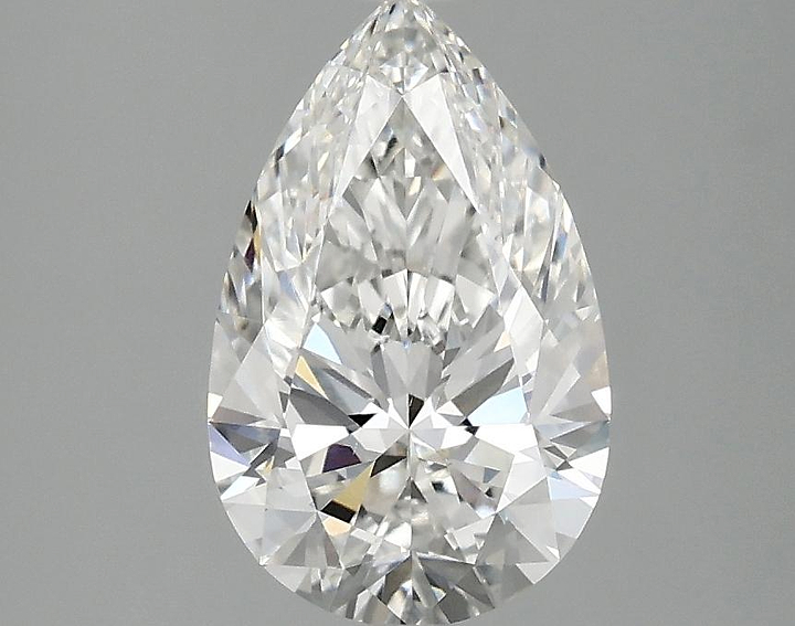 1.54 Carat Pear Shaped Ideal Cut VS2 IGI Certified Lab Grown Diamond