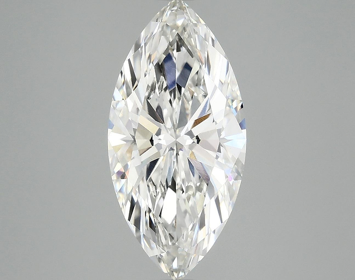 3.01 Carat Marquise Shaped Excellent Cut VVS2 IGI Certified Lab Grown Diamond