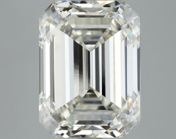 5.04 Carat Emerald Shaped Excellent Cut VVS2 IGI Certified Lab Grown Diamond