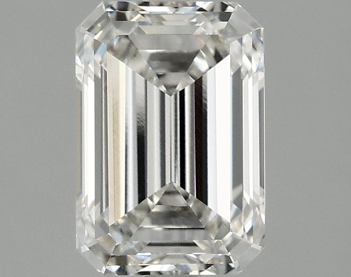 2.09 Carat Emerald Shaped Ideal Cut VVS1 IGI Certified Lab Grown Diamond