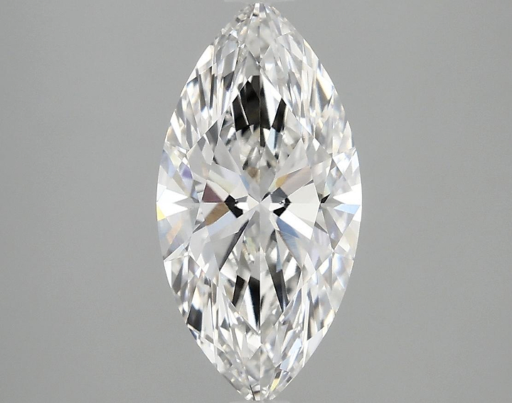 1.93 Carat Marquise Shaped Ideal Cut VVS2 IGI Certified Lab Grown Diamond
