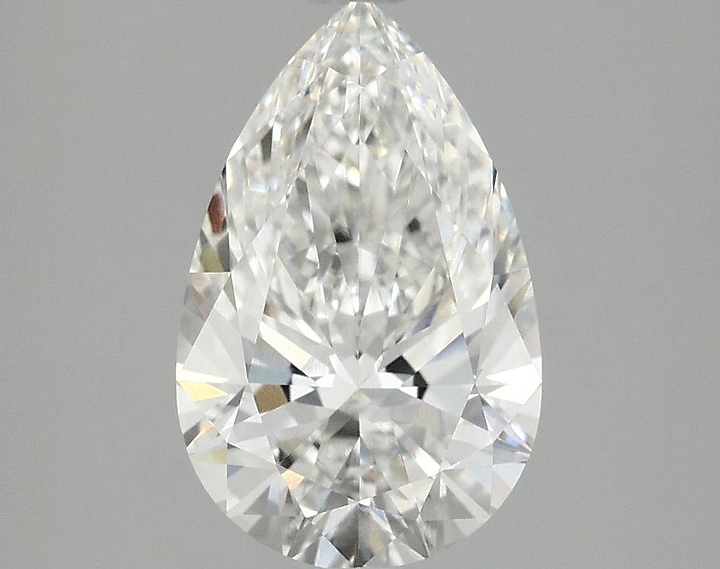 2.03 Carat Pear Shaped Ideal Cut VVS2 IGI Certified Lab Grown Diamond