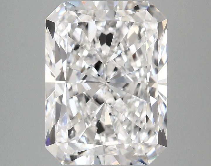 4.09 Carat Radiant Shaped Excellent Cut VVS2 IGI Certified Lab Grown Diamond