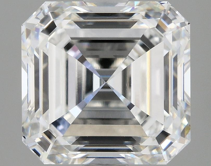2.51 Carat Asscher Shaped Ideal Cut VS1 IGI Certified Lab Grown Diamond