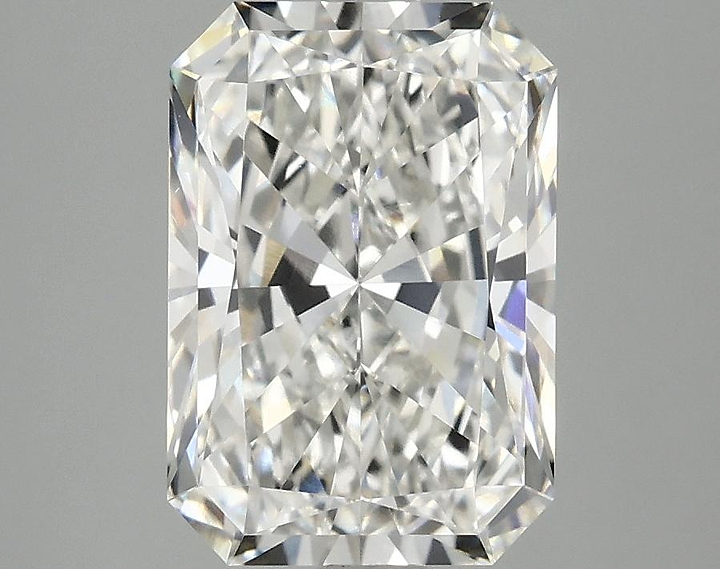 3.08 Carat Radiant Shaped Ideal Cut VVS2 IGI Certified Lab Grown Diamond