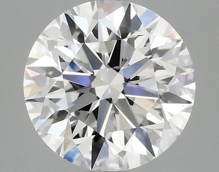 2.52 Carat Round Shaped Excellent Cut VVS2 IGI Certified Lab Grown Diamond