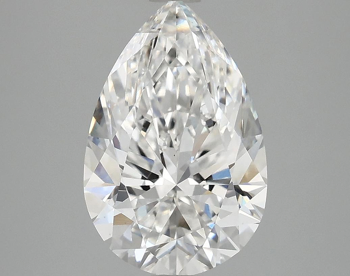3.05 Carat Pear Shaped Excellent Cut VS1 IGI Certified Lab Grown Diamond