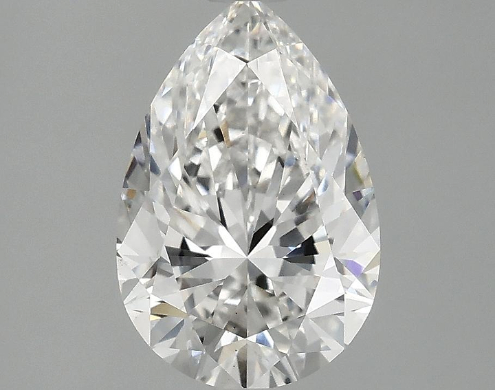 2.1 Carat Pear Shaped Excellent Cut VS2 IGI Certified Lab Grown Diamond