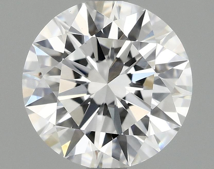 1.54 Carat Round Shaped Ideal Cut VVS2 IGI Certified Lab Grown Diamond