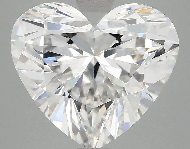 4.09 Carat Heart Shaped Ideal Cut VS1 IGI Certified Lab Grown Diamond