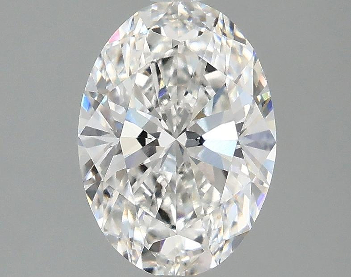 1.5 Carat Oval Shaped Ideal Cut VVS2 IGI Certified Lab Grown Diamond