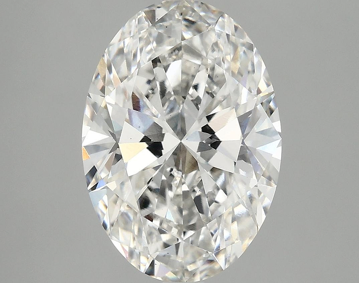 3.8 Carat Oval Shaped Ideal Cut VS2 IGI Certified Lab Grown Diamond