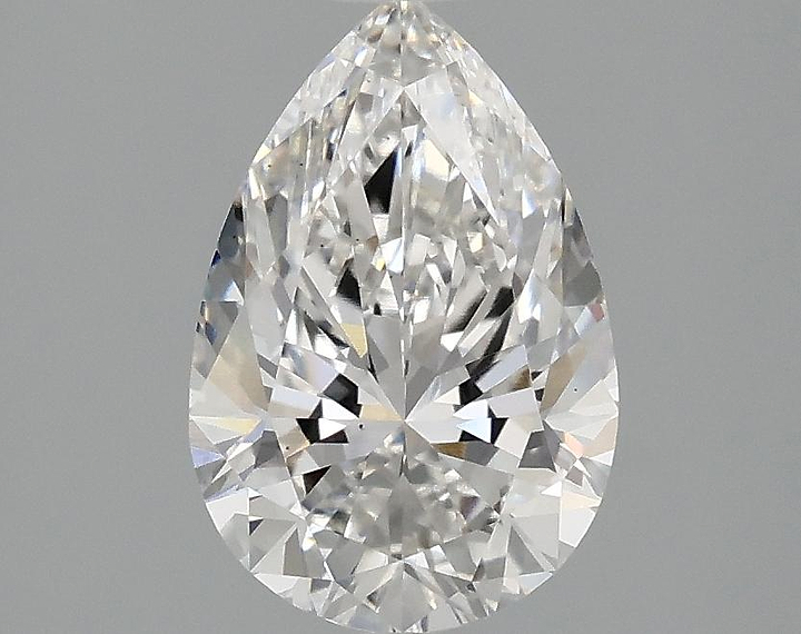 1.73 Carat Pear Shaped Excellent Cut VS2 IGI Certified Lab Grown Diamond