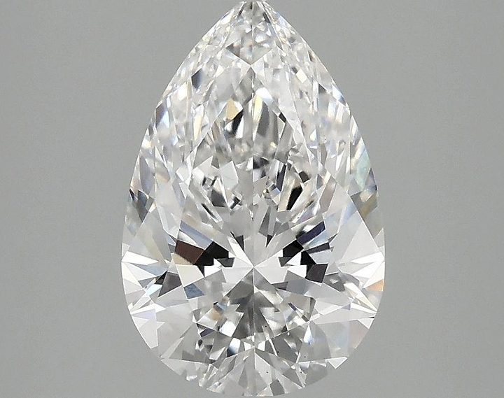2.04 Carat Pear Shaped Excellent Cut VS1 IGI Certified Lab Grown Diamond