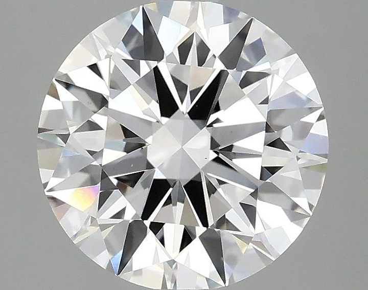 2.58 Carat Round Shaped Ideal Cut VS1 IGI Certified Lab Grown Diamond