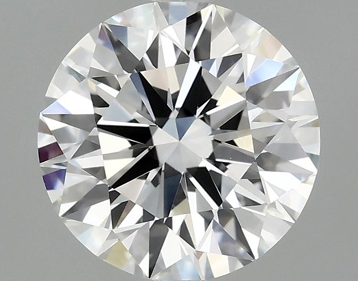 2.04 Carat Round Shaped Ideal Cut VVS2 IGI Certified Lab Grown Diamond
