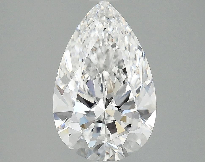 2.09 Carat Pear Shaped Ideal Cut VVS2 IGI Certified Lab Grown Diamond