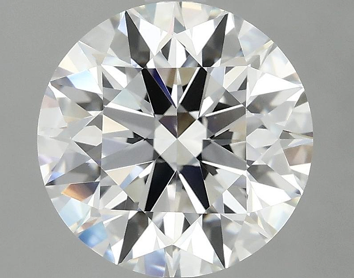 3.08 Carat Round Shaped Excellent Cut VVS2 IGI Certified Lab Grown Diamond
