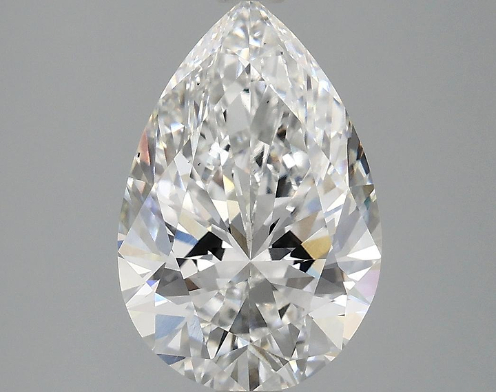 3.0 Carat Pear Shaped Excellent Cut VS2 IGI Certified Lab Grown Diamond
