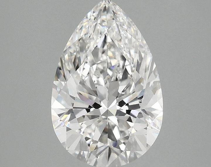 2.51 Carat Pear Shaped Excellent Cut VVS2 IGI Certified Lab Grown Diamond