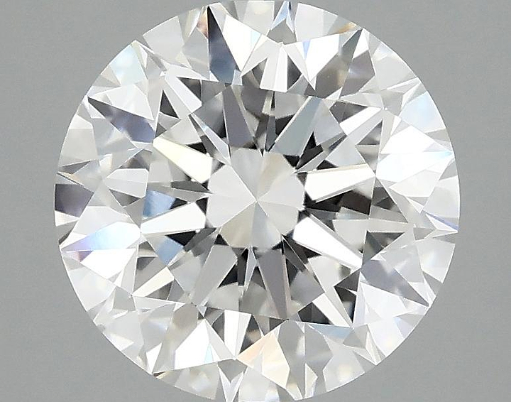 2.91 Carat Round Shaped Excellent Cut VVS2 IGI Certified Lab Grown Diamond