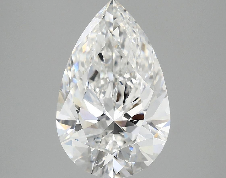 3.1 Carat Pear Shaped Ideal Cut VS1 IGI Certified Lab Grown Diamond