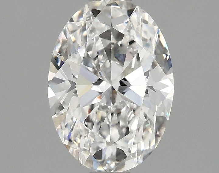 1.5 Carat Oval Shaped Ideal Cut VVS2 IGI Certified Lab Grown Diamond