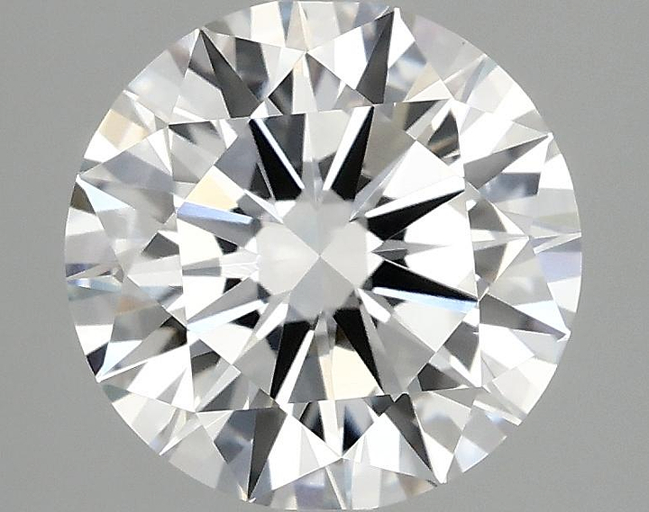 2.08 Carat Round Shaped Excellent Cut VVS2 IGI Certified Lab Grown Diamond