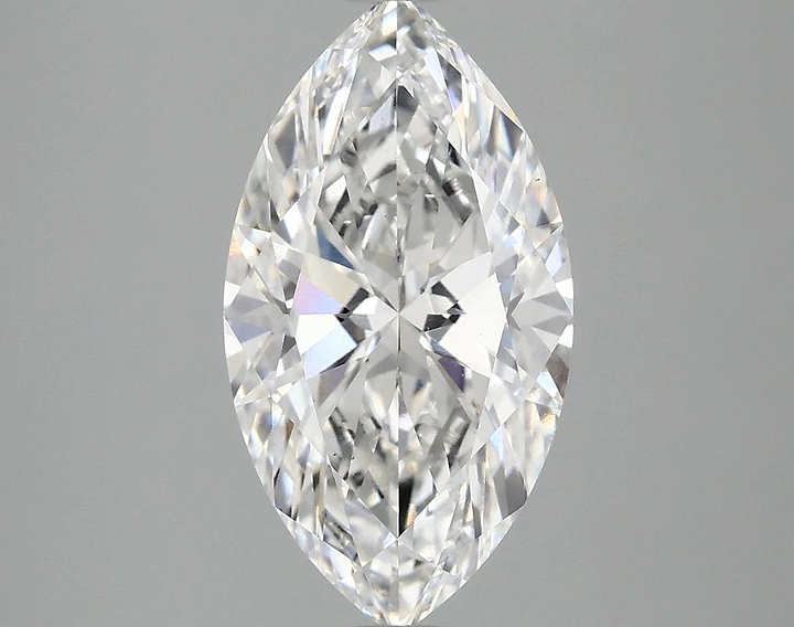2.98 Carat Marquise Shaped Excellent Cut VS1 IGI Certified Lab Grown Diamond