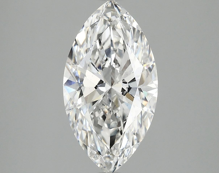 2.45 Carat Marquise Shaped Excellent Cut VS2 IGI Certified Lab Grown Diamond
