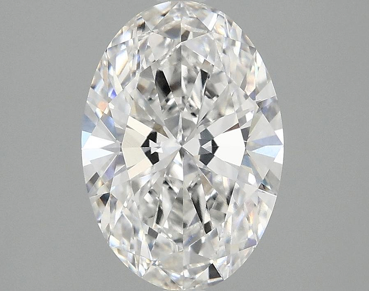 2.03 Carat Oval Shaped Ideal Cut VVS2 IGI Certified Lab Grown Diamond
